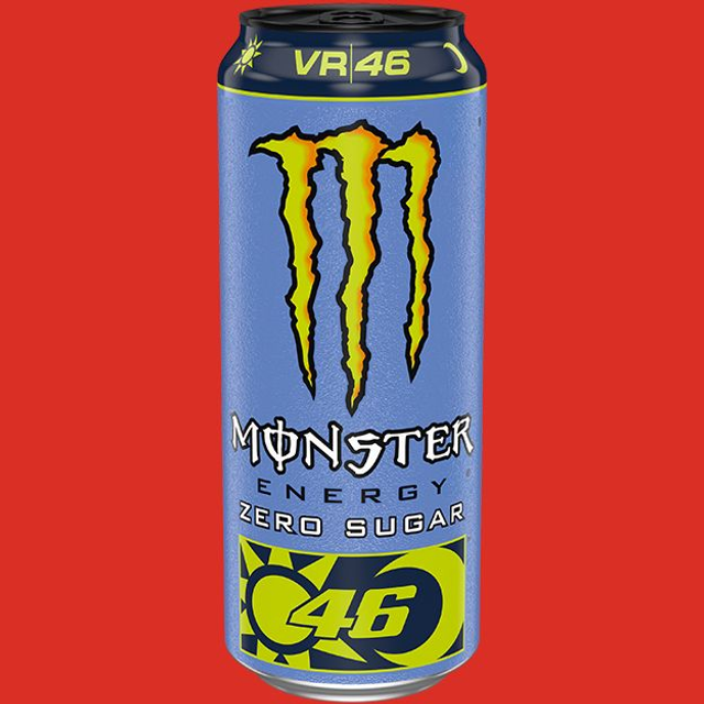 Monster Energy Drink VR46 Valentino Rossi Zero - Blik 500ml
