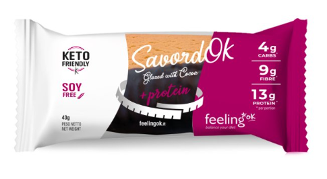 Savordi Ok glassato al cacao - KETO FRIENDLY - FEELINGOK