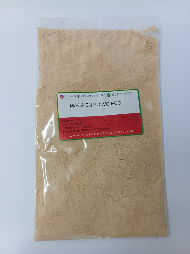 Maca en polvo eco