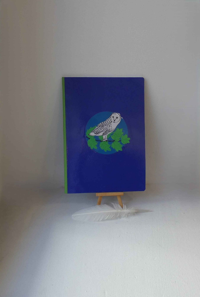 Le grand carnet de dessin des harfangs des neiges