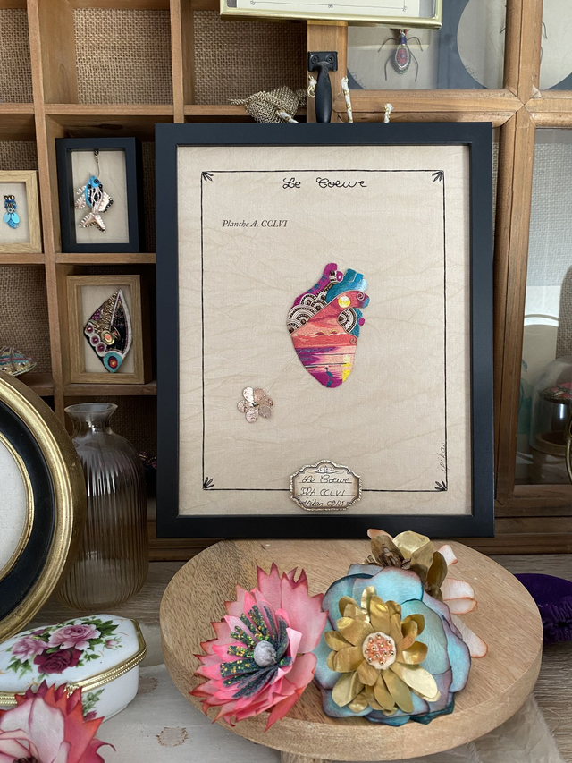 Planche anatomique cclvi le coeur couché de soleil