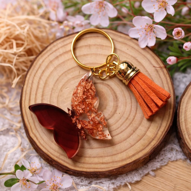 Porte clés papillon PP010