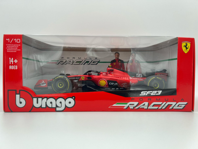 Bburago 1:18 : Formula 1 SF23 Ferrari 2023- Carlos Sainz