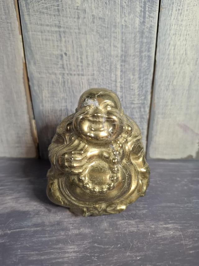 Pyrite Happy Buddha