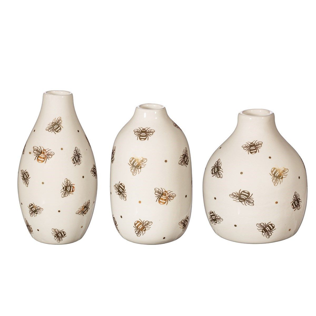 Queen Bee Vases - Set Of 3