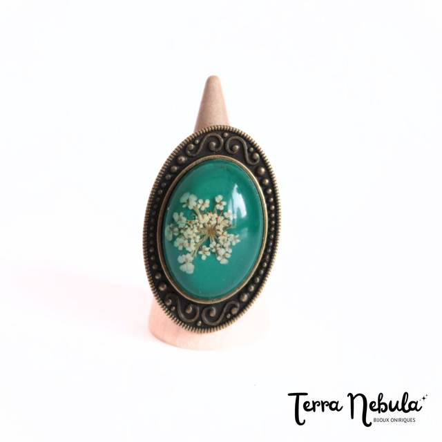 Bague fleurie baroque Ensorcelante | BA045 | Ombelles
