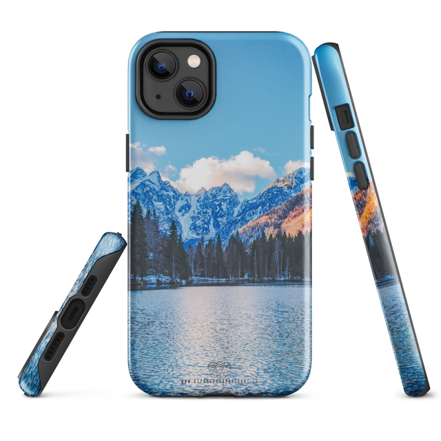 Cover iPhone rigida lake mountain