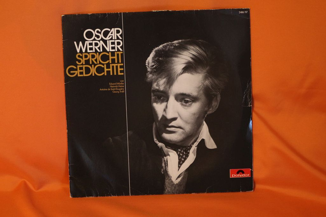Vinyl LP Oscar Werner "Spricht Gedichte"