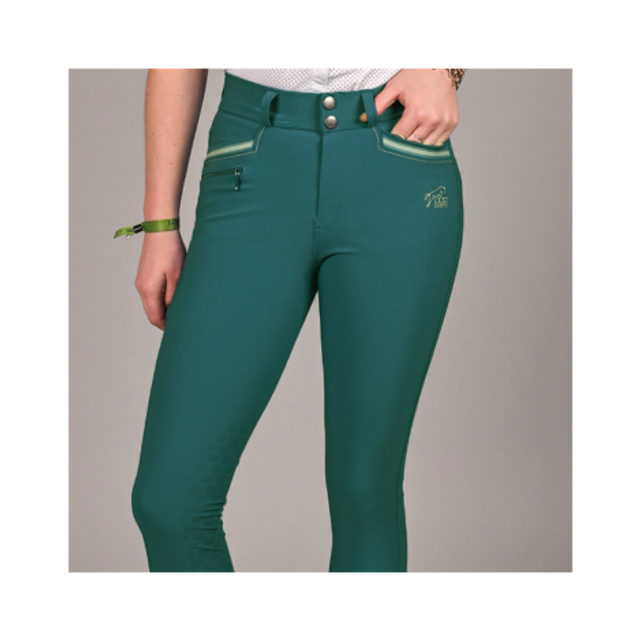 Pantalon JUMP'IN junior fille Luna - vert émeraude