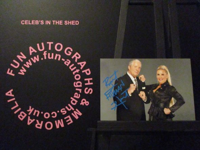 Bret 'Hit Man' Hart Authentic Autograph 6x4 Photograph (B)