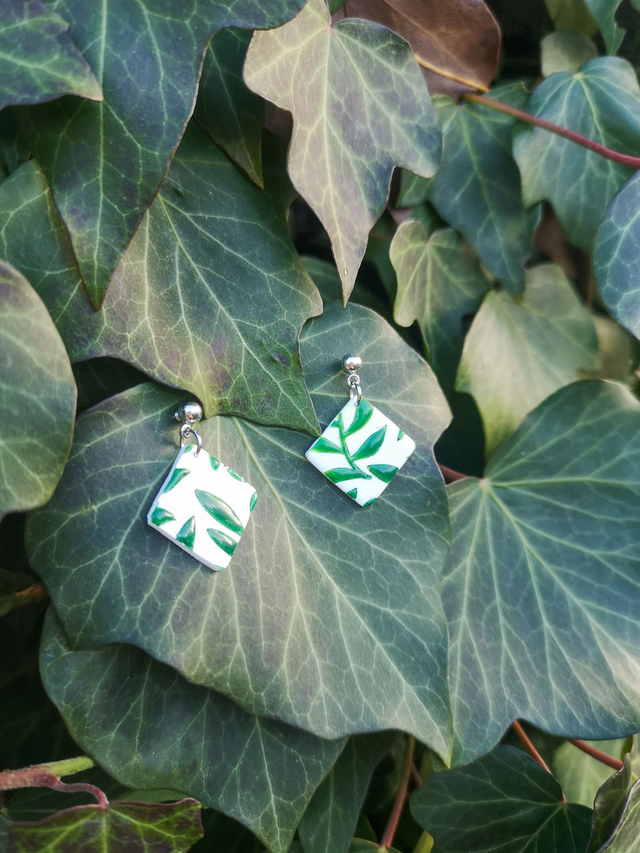 Collection Les Aquarelles Prairie - Boucles d&#039;oreilles Faustine