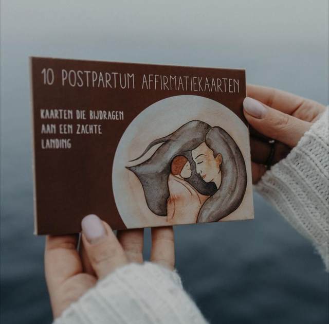 Affirmatiekaarten Postpartum set van 10
