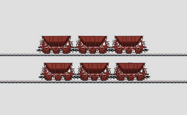 Coffret de wagons transport minerai Marklin 46370 H0