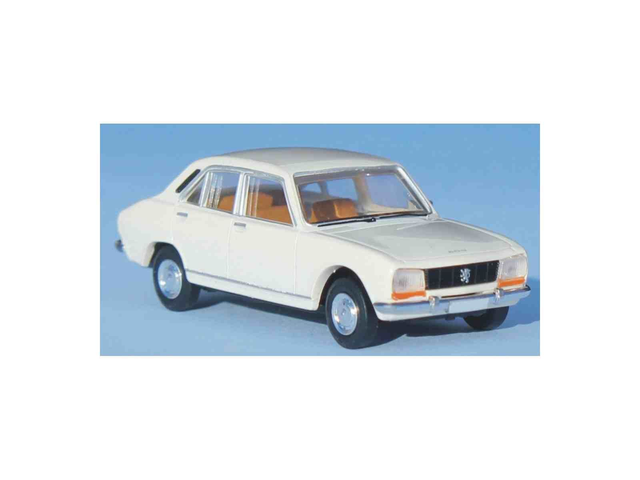 Peugeot 504 blanche Brékina 29120 H0