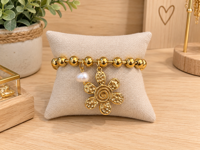 Bracelet fleurs