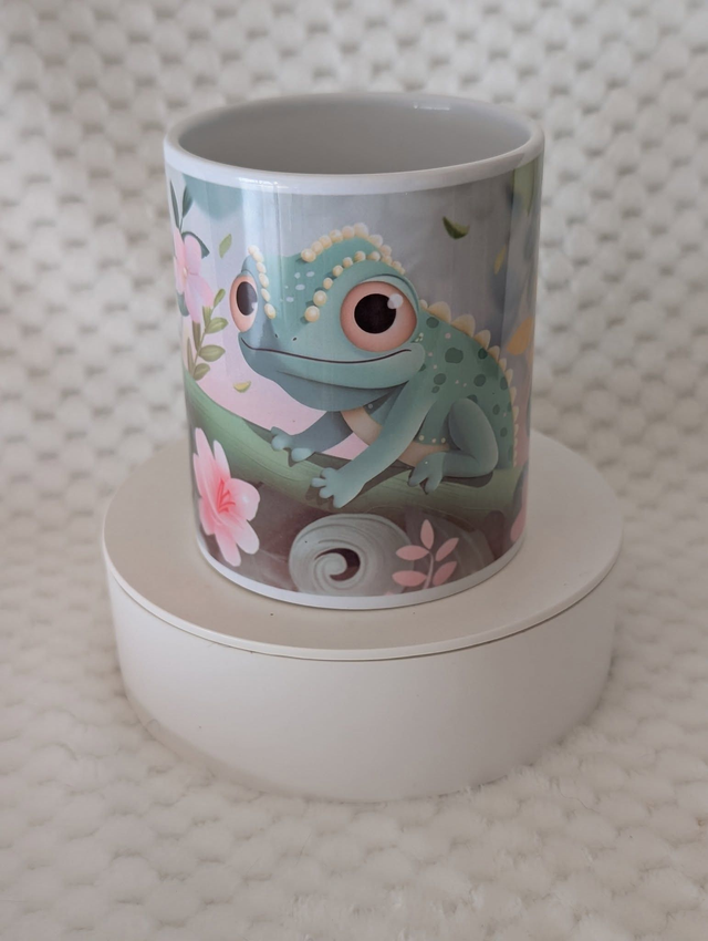 tasse caméléon