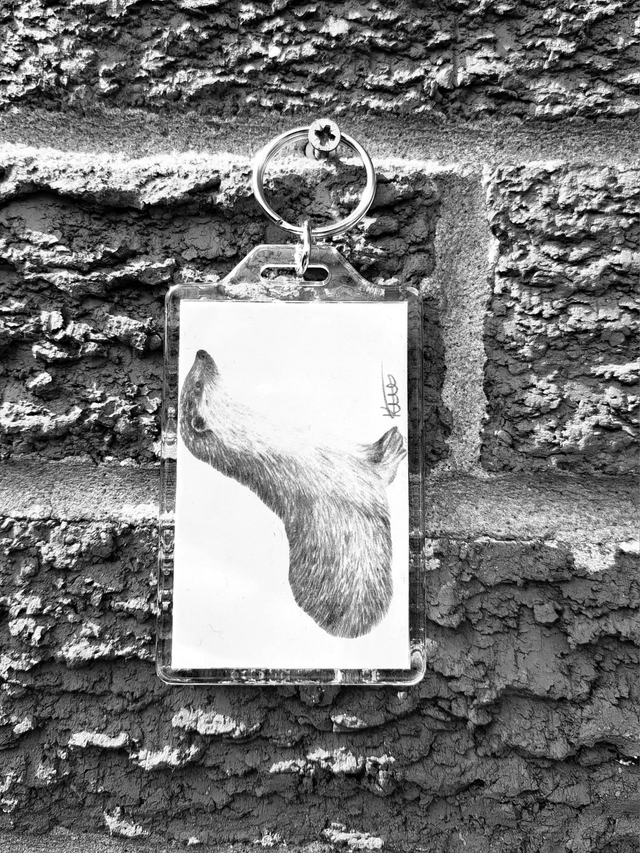 Otter Keyring