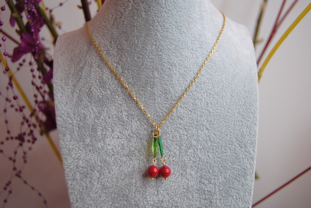 The Cherry Fairy Necklace