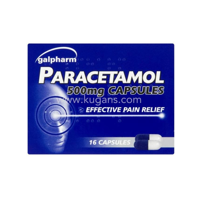 Galpharm Paracetamol 500mg Capsules