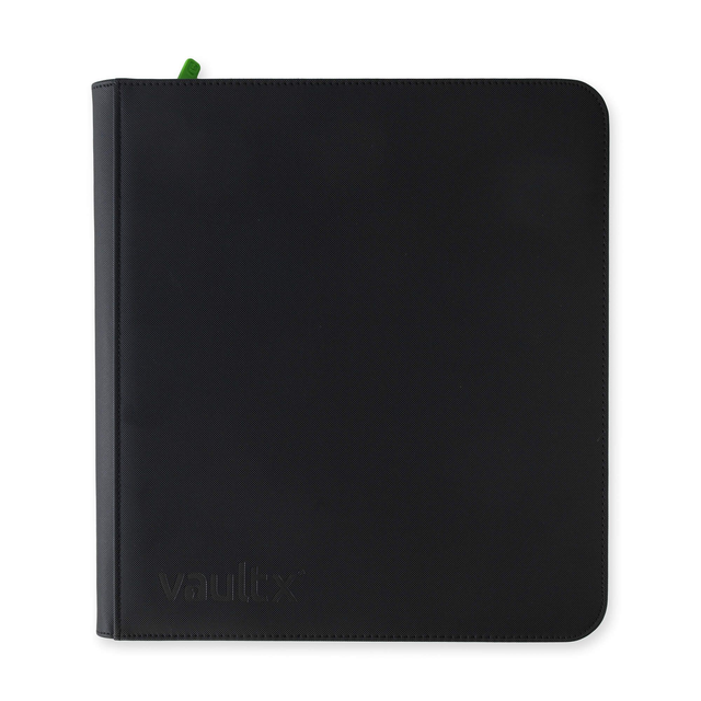 Vault X: EXO-TEC Zip Binder 12-pocket (Signature Black)