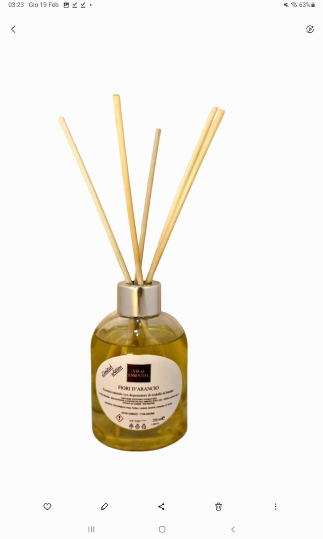 Profumatori per Ambiente Fiori d'Arancio Limited Edition