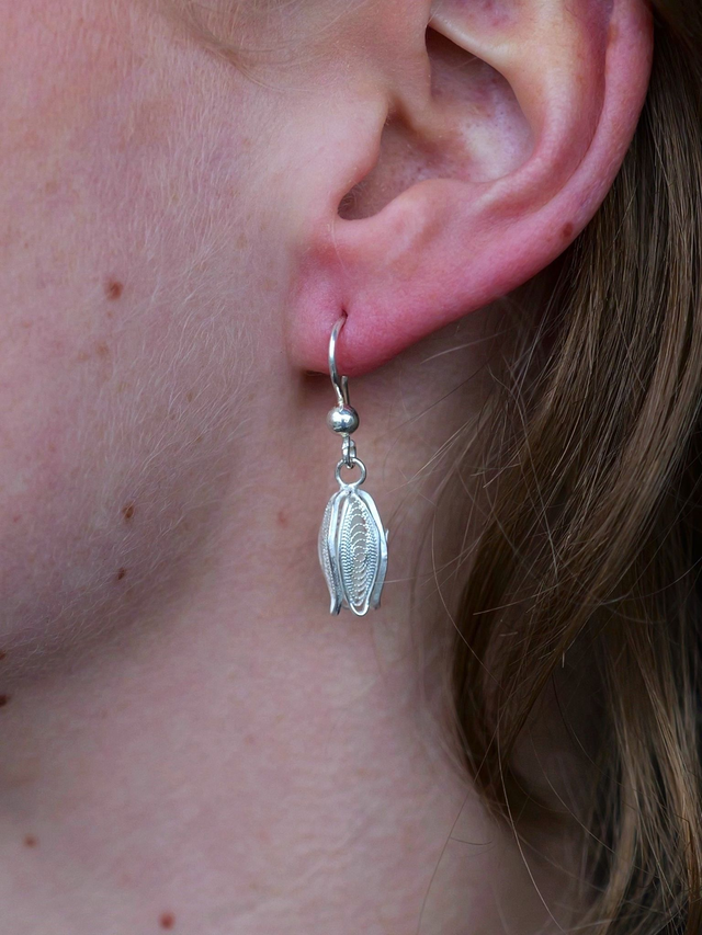 Big Snowdrops Earrings