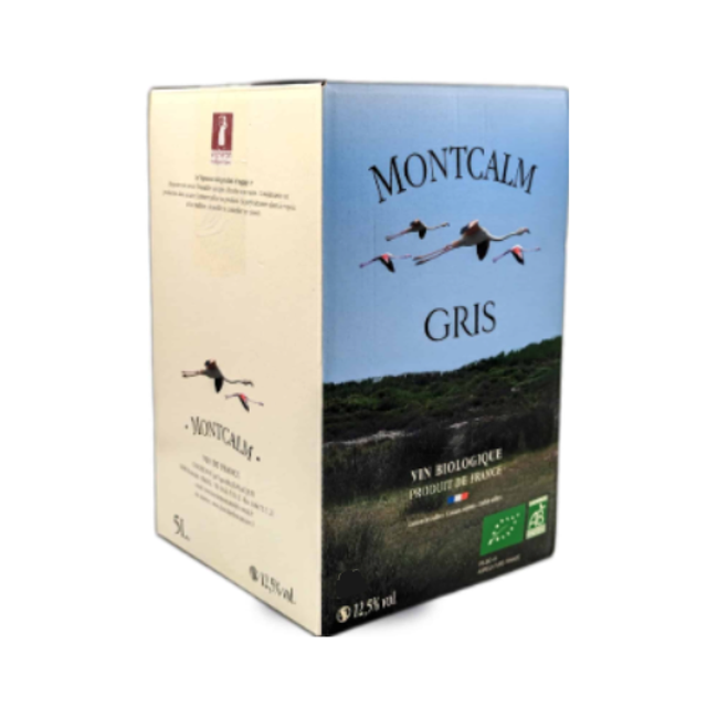 VDF - GRIS - DOMAINE DE MONTCALM RSE BIO BAG 10 L
