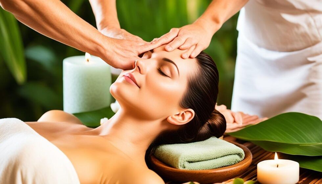 9B.) Duftkerzen Massage  60 Minuten