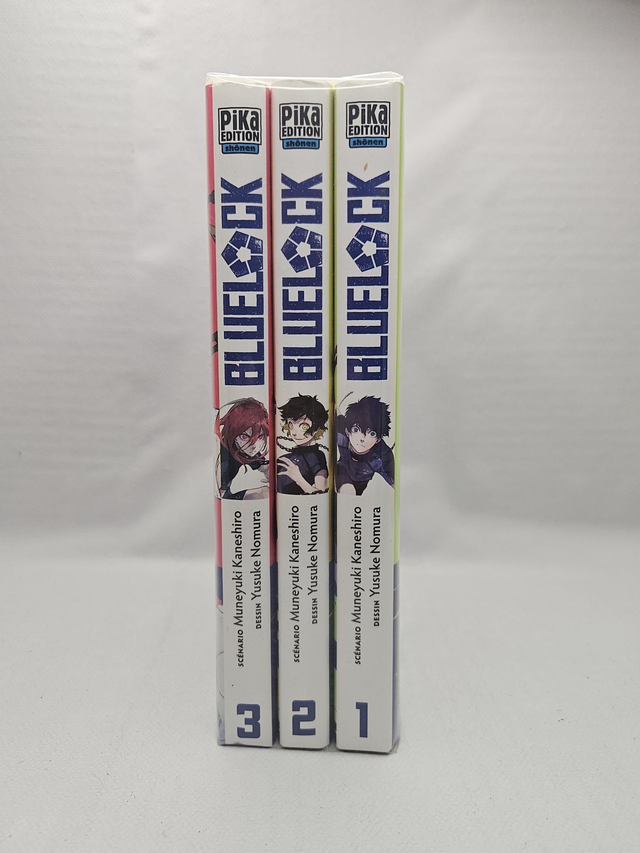 Pack bluelock 1-3