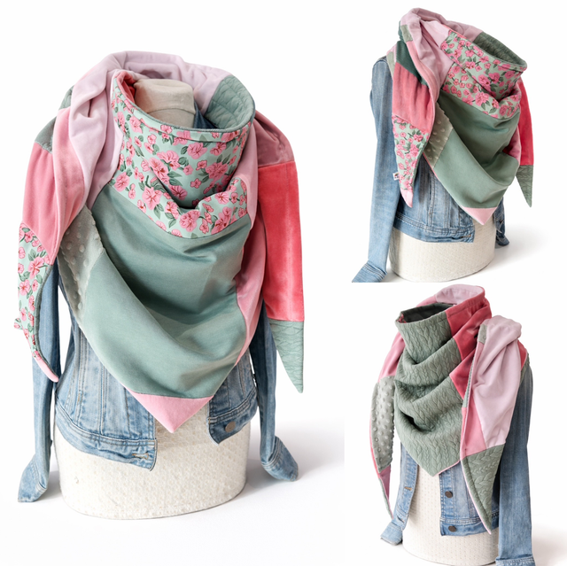 Maxi Chèche Double Patchwork 360