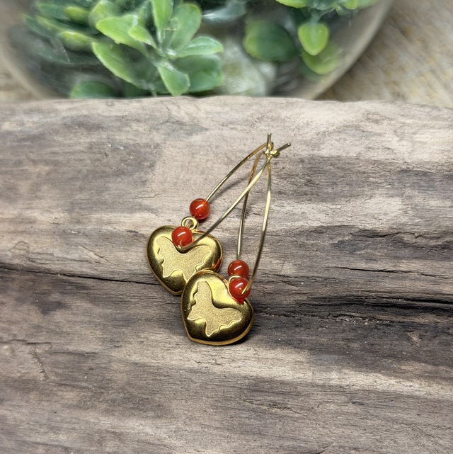 Boucles « cœur » 