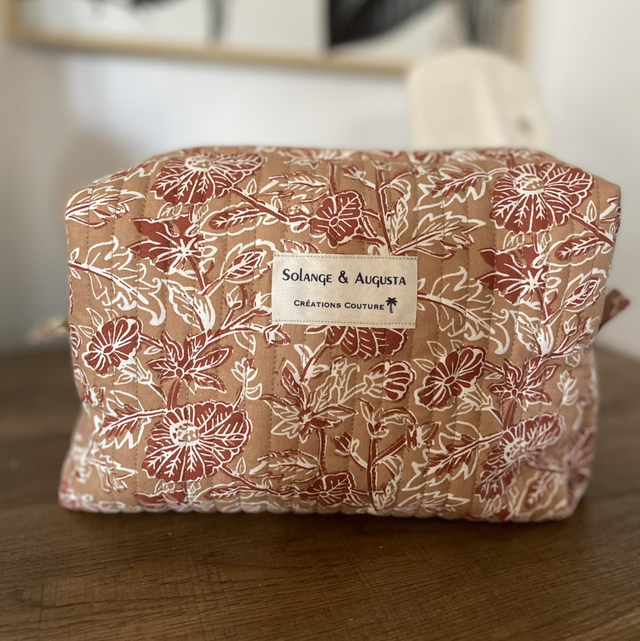 Trousse de toilette matelassée Sao Paulo