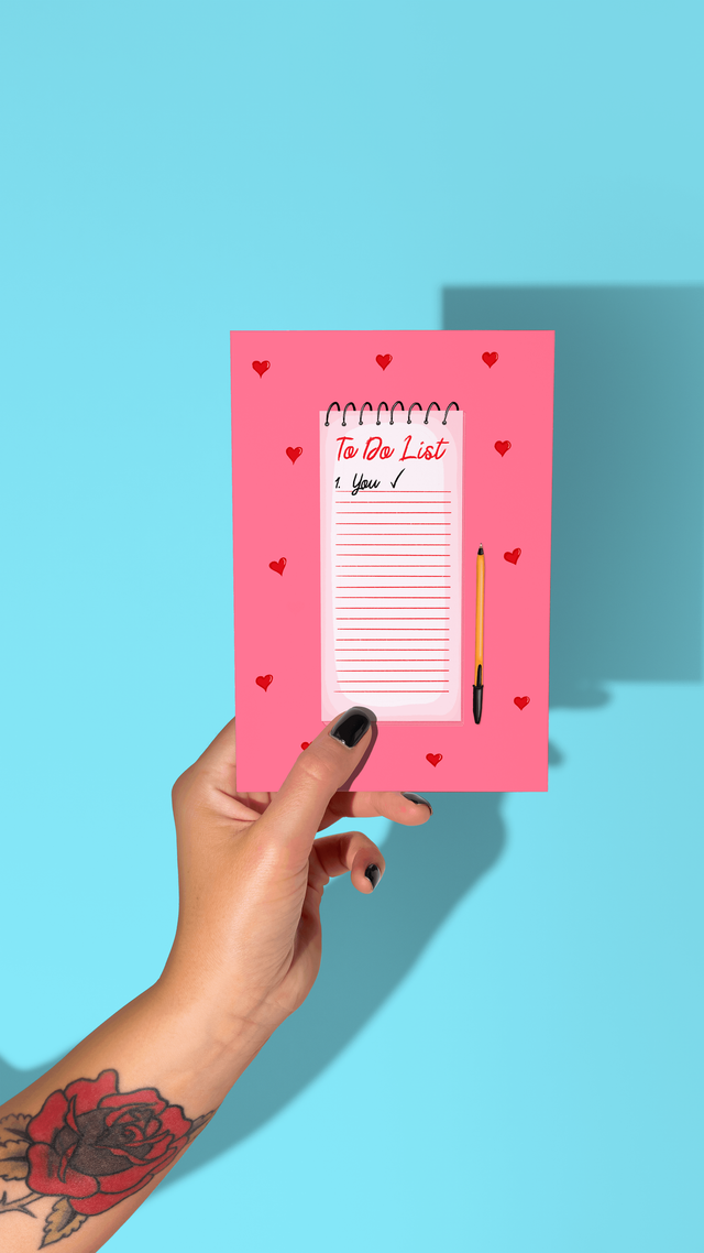 To Do List: You - Greeting Card