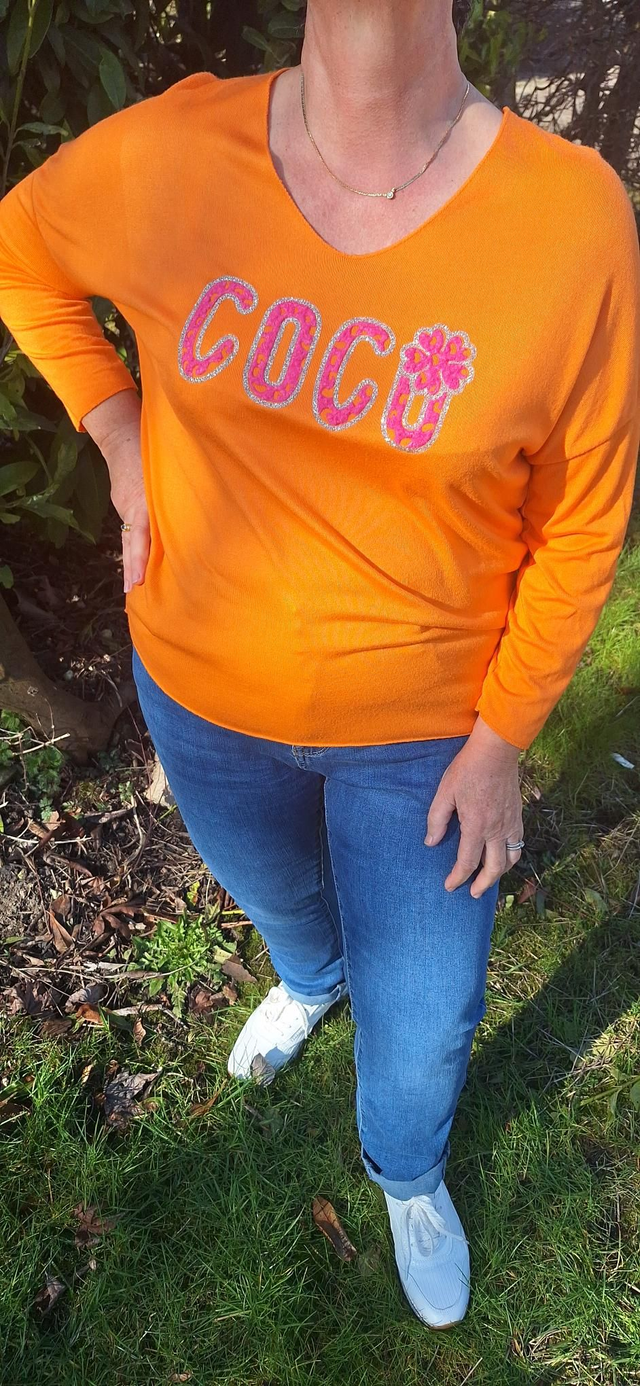 pull orange coco