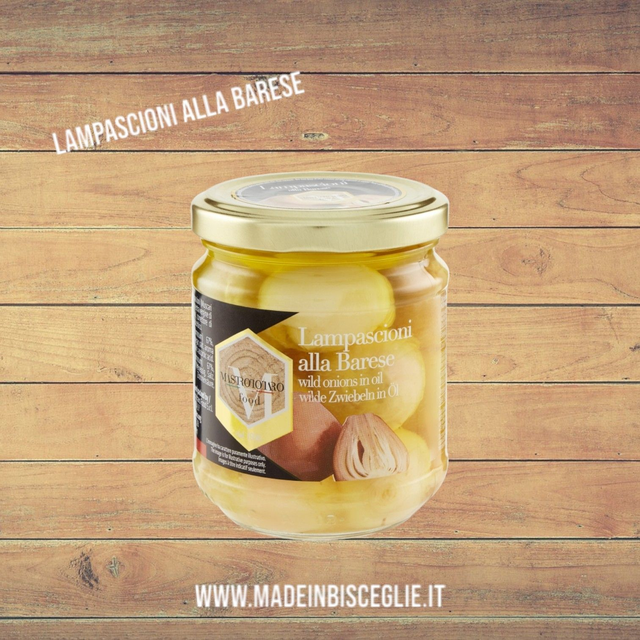 Lampascioni alla barese - 190gr - Mastrototaro Food