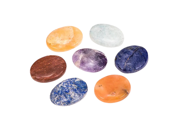 Chakrasteine Set 7 Oval