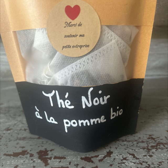 Thé noir à la pomme bio