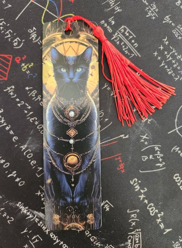 Marque-page 18 &quot;chat deesse &quot; 