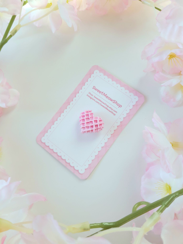 Mansikkavohveli - rintakoru