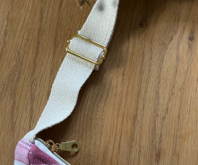 Sac baguette Glasgow rose