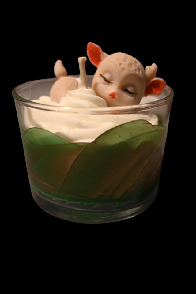 🕯️ Bougie « Petit Renne des Neiges » 