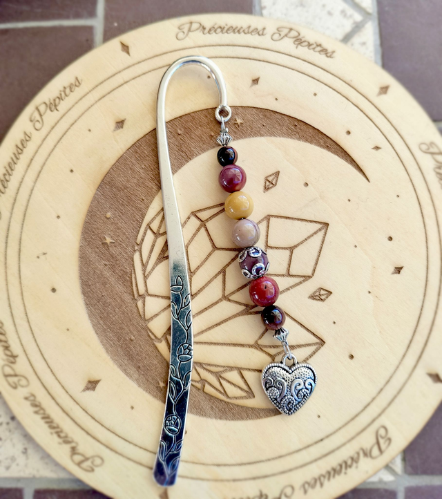 Marque page Jaspe Mokaite