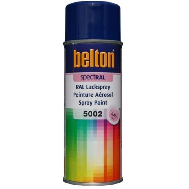 AEROSOL PEINTURE SPECTRAL BLEU OUTREMER RAL 5002 en 400ml. 