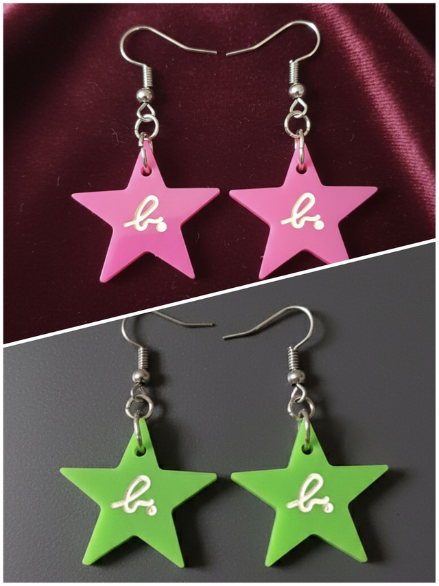 Boucles d'oreilles Etoile 