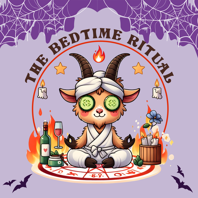 Bed Time Ritual  | Keyring, Pin or Phone Grip | 171