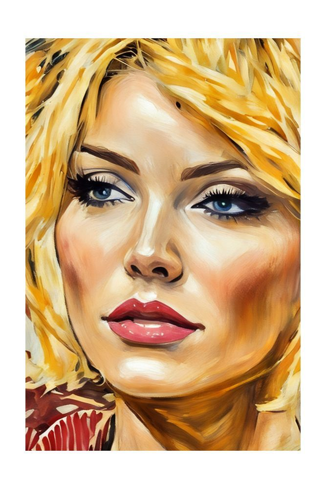 Blondie 80s Music Art Print