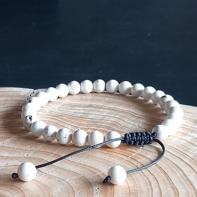 Bracelet ajustable en Magnésite