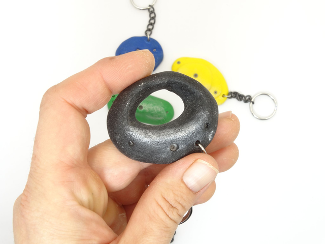 Climbing Hold Keychain