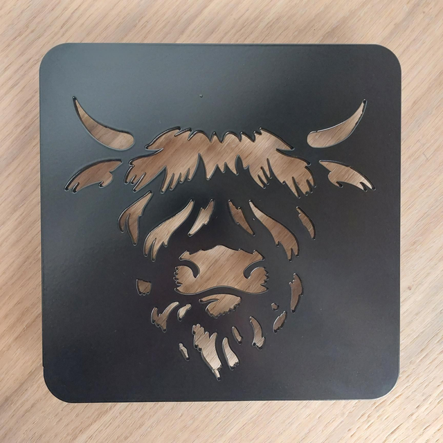 Highland Cow Trivet
