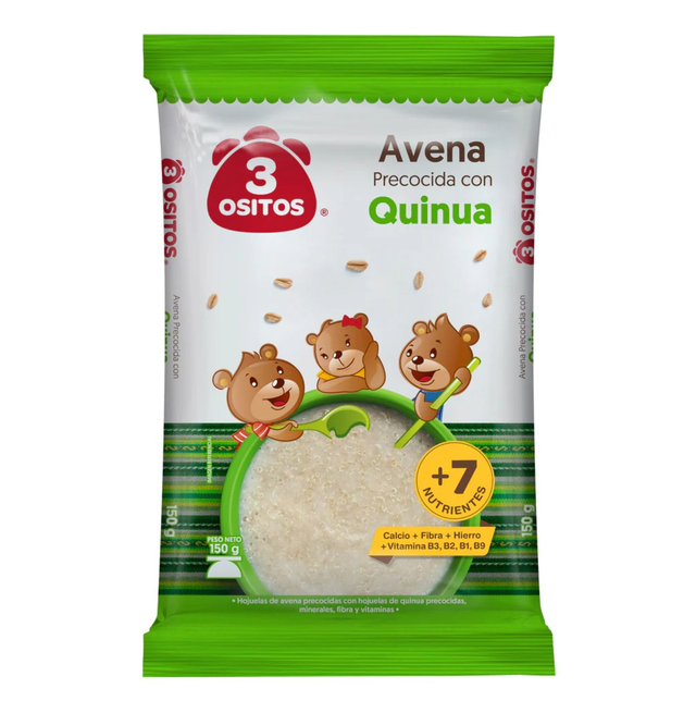 Avena 3 Ositos QUINOA 270gr